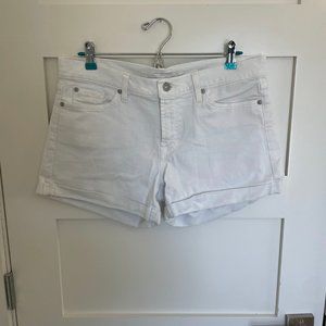 7 For All Mankind White Shorts size 31